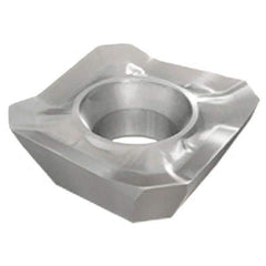 Iscar - SEKT09T3 N Grade IC928 Carbide Milling Insert - TiAlN Finish, 0.165" Thick, 0.378" Inscribed Circle - USA Tool & Supply