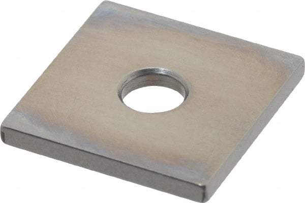 Mitutoyo - 0.1003" Square Steel Gage Block - Accuracy Grade 0, Includes Certificate of Inspection - USA Tool & Supply