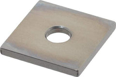 Mitutoyo - 0.1003" Square Steel Gage Block - Accuracy Grade 0, Includes Certificate of Inspection - USA Tool & Supply