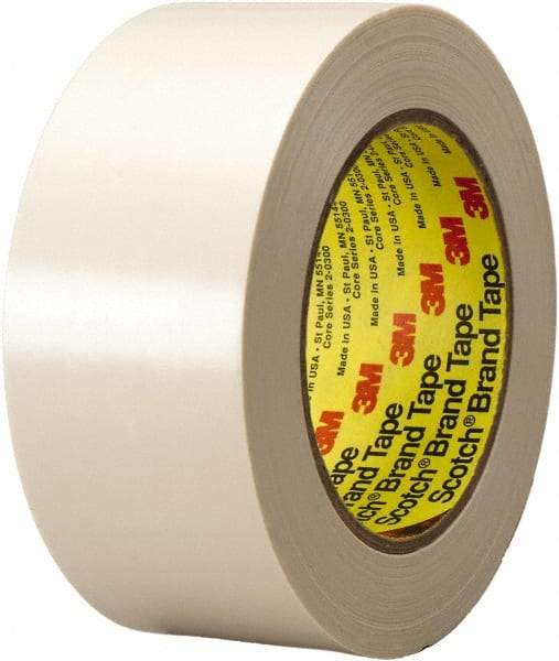 3M - 2" x 36 Yds Tan Electroplating Tape - 7.1 mil, Rubber Adhesive, Series 470 - USA Tool & Supply