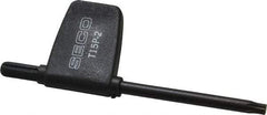 Seco - T15P Torx Plus Drive, Key and Driver for Indexable Tools - Compatible with Anvil Screws - USA Tool & Supply