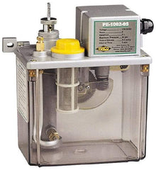 Trico - 2 L Reservoir Capacity, 3 - 6 cm Output per Cycle, 3 - 6 cm Output per Hour, Electric Central Lubrication System - 60 Min Interval Between Cycles, 130mm Wide x 225mm High, 110 Volts, Oil, 5/16-24 Outlet Thread - USA Tool & Supply