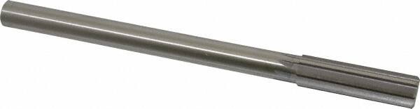 Made in USA - 47/64" High Speed Steel 8 Flute Chucking Reamer - USA Tool & Supply