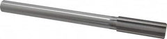 Made in USA - 57/64" High Speed Steel 8 Flute Chucking Reamer - USA Tool & Supply