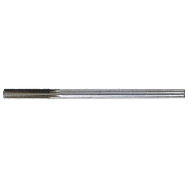 Made in USA - 0.633" High Speed Steel 8 Flute Chucking Reamer - USA Tool & Supply