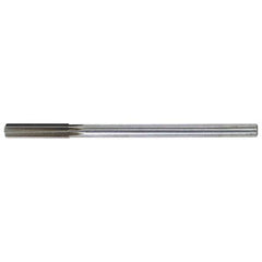 Made in USA - 0.518" High Speed Steel 6 Flute Chucking Reamer - USA Tool & Supply