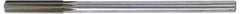 Made in USA - 0.5635" High Speed Steel 8 Flute Chucking Reamer - Straight Flute, 0.4355" Straight Shank, 2" Flute Length, 8" OAL - USA Tool & Supply