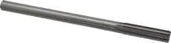 Made in USA - 0.6255" High Speed Steel 8 Flute Chucking Reamer - Straight Flute, 0.5615" Straight Shank, 2-1/4" Flute Length, 9" OAL - USA Tool & Supply