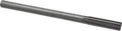Made in USA - 0.6255" High Speed Steel 8 Flute Chucking Reamer - Straight Flute, 0.5615" Straight Shank, 2-1/4" Flute Length, 9" OAL - USA Tool & Supply