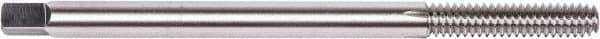 Union Butterfield - #4-40 UNC 2B H5 Thread Limit Bottoming Thread Forming Tap - High Speed Steel, Bright Finish, 4" OAL, 9/16" Thread Length, Right Hand Thread, Series 3306E - USA Tool & Supply