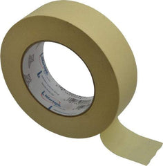 Intertape - 36mm Wide x 60 Yd Long Tan Paper Masking Tape - Series PG5, 6.3 mil Thick, 25 In/Lb Tensile Strength - USA Tool & Supply
