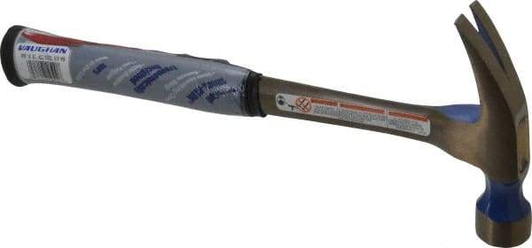 Vaughan Bushnell - 1 Lb Head, Straight Rip Claw Framing Hammer - 13" OAL, Steel Head, Steel Handle with Grip - USA Tool & Supply