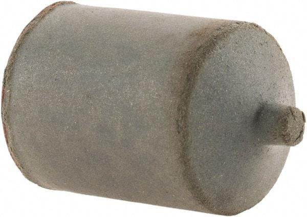 Cratex - 7/8" Max Diam x 1-1/4" Long, Cone, Rubberized Point - Very Fine Grade, Silicon Carbide, 1/4" Arbor Hole, Unmounted - USA Tool & Supply