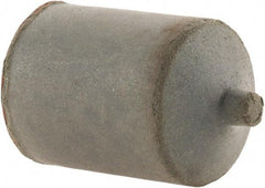 Cratex - 7/8" Max Diam x 1-1/4" Long, Cone, Rubberized Point - Very Fine Grade, Silicon Carbide, 1/4" Arbor Hole, Unmounted - USA Tool & Supply
