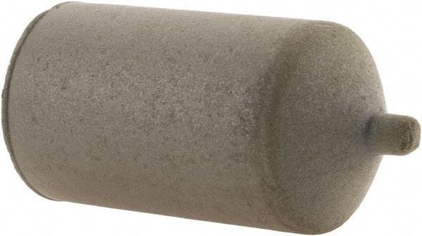 Cratex - 1" Max Diam x 1-3/4" Long, Cone, Rubberized Point - Very Fine Grade, Silicon Carbide, 1/4" Arbor Hole, Unmounted - USA Tool & Supply