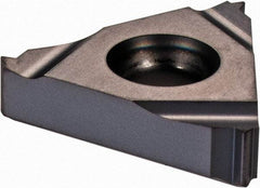 Iscar - 16ER External Right Hand 24 UNJ Laydown Threading Insert - Grade IC908, TiN/TiAlN Coated Carbide, 9.53mm Inscribed Circle - USA Tool & Supply