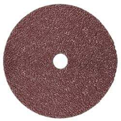 3M - 4-1/2" Diam 7/8" Hole 36+ Grit Fiber Disc - Very Coarse Grade, Ceramic, 13,300 Max RPM, Series 982C - USA Tool & Supply