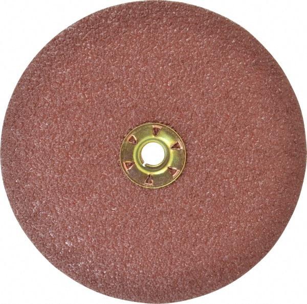 3M - 7" Diam 36 Grit Fiber Disc - Very Coarse Grade, Ceramic, 8,600 Max RPM, Series 982C - USA Tool & Supply