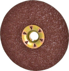 3M - 4-1/2" Diam 36+ Grit Fiber Disc - Very Coarse Grade, Ceramic, 13,300 Max RPM, Series 982C - USA Tool & Supply