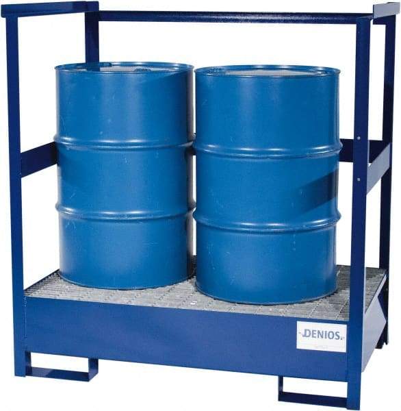 Denios - Mobile Spill Containment Type: Stackable Transport Pallet Number of Drums: 2 - USA Tool & Supply