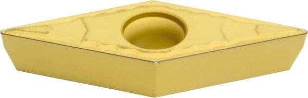 Hertel - VCMT331 H2U Grade HC305T Carbide Turning Insert - Al2O3 Finish, 35° Diamond, 3/8" Inscr Circle, 3/16" Thick, 1/64" Corner Radius - USA Tool & Supply