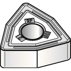 Kennametal - WNMG432 RP Grade KCP40B Carbide Turning Insert - TiOCN Finish, 80° Trigon, 1/2" Inscr Circle, 3/16" Thick, 1/32" Corner Radius - USA Tool & Supply