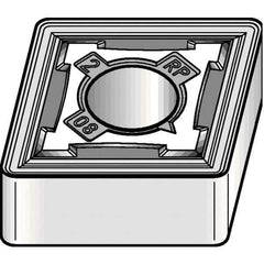 Kennametal - CNMG432 RP Grade KCP05B Carbide Turning Insert - TiOCN Finish, 80° Diamond, 1/2" Inscr Circle, 3/16" Thick, 1/32" Corner Radius - USA Tool & Supply