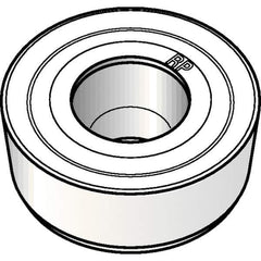 Kennametal - RCMT1606M0 RP Grade KCP25 Carbide Turning Insert - TiCN/Al2O3 Finish, Round, 16mm Inscr Circle, 1/4" Thick - USA Tool & Supply