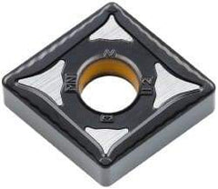 Kennametal - CNMG643 MN Grade KCP10 Carbide Turning Insert - TiCN/Al2O3 Finish, 80° Diamond, 3/4" Inscr Circle, 1/4" Thick, 3/64" Corner Radius - USA Tool & Supply
