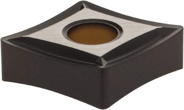 Kennametal - CNMP432 K Grade KCP10 Carbide Turning Insert - TiCN/Al2O3 Finish, 80° Diamond, 1/2" Inscr Circle, 3/16" Thick, 1/32" Corner Radius - USA Tool & Supply