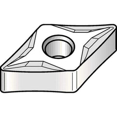 Kennametal - DNMP441 K Grade KCP25B Carbide Turning Insert - 55° Diamond, 1/2" Inscr Circle, 1/4" Thick, 1/64" Corner Radius - USA Tool & Supply