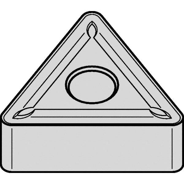 Kennametal - TNMG666 Grade KCP40 Carbide Turning Insert - TiCN/Al2O3 Finish, 60° Triangle, 3/4" Inscr Circle, 3/8" Thick, 3/32" Corner Radius - USA Tool & Supply