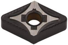 Kennametal - DNMG333 UN Grade KCK15 Carbide Turning Insert - TiCN/Al2O3 Finish, 55° Diamond, 3/8" Inscr Circle, 3/16" Thick, 3/64" Corner Radius - USA Tool & Supply