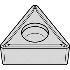 Kennametal - TCMT32.51 LF Grade KCP25B Carbide Turning Insert - TiOCN Finish, 60° Triangle, 3/8" Inscr Circle, 5/32" Thick, 1/64" Corner Radius - USA Tool & Supply