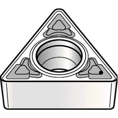 Kennametal - TCMT32.53 MF Grade KCK20B Carbide Turning Insert - TiOCN Finish, 60° Triangle, 3/8" Inscr Circle, 5/32" Thick, 3/64" Corner Radius - USA Tool & Supply