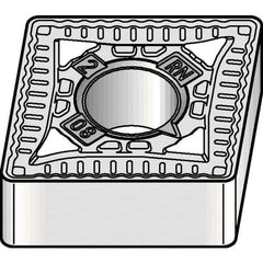 Kennametal - CNMG642 RN Grade KCP40 Carbide Turning Insert - TiN/TiCN/Al2O3 Finish, 80° Diamond, 3/4" Inscr Circle, 1/4" Thick, 1/32" Corner Radius - USA Tool & Supply