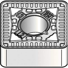 Kennametal - SNMG642 RN Grade KCP25B Carbide Turning Insert - TiOCN Finish, 90° Square, 3/4" Inscr Circle, 1/4" Thick, 1/32" Corner Radius - USA Tool & Supply
