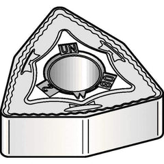 Kennametal - WNMG433 UN Grade KCK15B Carbide Turning Insert - TiOCN Finish, 80° Trigon, 1/2" Inscr Circle, 3/16" Thick, 3/64" Corner Radius - USA Tool & Supply