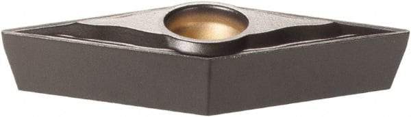Kennametal - VBMT220.5 FP Grade KCP25 Carbide Turning Insert - TiCN/Al2O3 Finish, 35° Diamond, 1/4" Inscr Circle, 1/8" Thick, 0.0079" Corner Radius - USA Tool & Supply