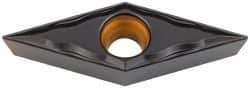 Kennametal - VBMT330.5 FP Grade KCP25 Carbide Turning Insert - TiCN/Al2O3 Finish, 35° Diamond, 3/8" Inscr Circle, 3/16" Thick, 0.0079" Corner Radius - USA Tool & Supply