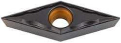 Kennametal - VBMT330.5 FP Grade KCP25 Carbide Turning Insert - TiCN/Al2O3 Finish, 35° Diamond, 3/8" Inscr Circle, 3/16" Thick, 0.0079" Corner Radius - USA Tool & Supply