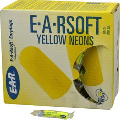 3M - Disposable, Uncorded, 33 dB Earplugs - Yellow, 200 Pairs - USA Tool & Supply