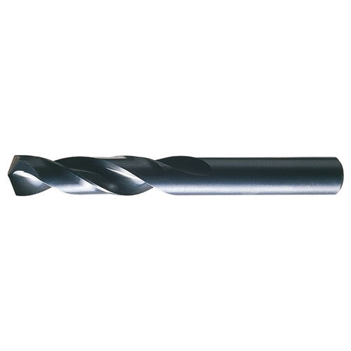 13/32 RHS / RHC HSS 135 Degree Split Point Heavy Duty Screw Machine Length Drill - Steam Oxide - Exact Industrial Supply