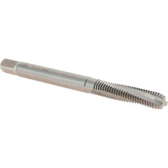 Walter-Prototyp - #10-32 UNF 3 Flute 3B Modified Bottoming Spiral Flute Tap - Powdered Metal, Bright Finish, 2-3/8" OAL, Right Hand Flute, Right Hand Thread, Series A234101 - USA Tool & Supply
