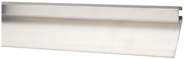 PRO-SOURCE - #7 Reverse Flange Edging - Polypropylene, 72" Long, Aluminum Handle - USA Tool & Supply