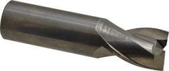 OSG - 1", 1-1/4" LOC, 1" Shank Diam, 4" OAL, 2 Flute, Solid Carbide Square End Mill - Single End, Uncoated, Spiral Flute, 30° Helix, Centercutting, Right Hand Cut, Right Hand Flute, Series 2021 - USA Tool & Supply