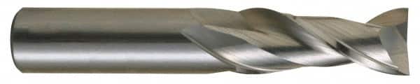 OSG - 1", 2" LOC, 1" Shank Diam, 5" OAL, 2 Flute, Solid Carbide Square End Mill - USA Tool & Supply