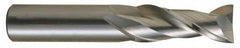 OSG - 1", 2" LOC, 1" Shank Diam, 5" OAL, 2 Flute, Solid Carbide Square End Mill - USA Tool & Supply