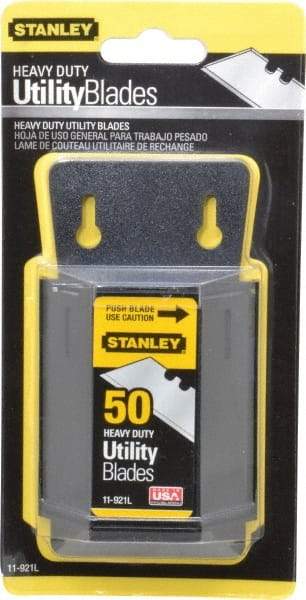 Stanley - Carbon Steel Blade Dispenser - Carbon Steel, for Use with Most Utlilty Blades - USA Tool & Supply