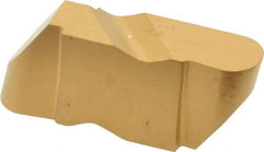 Kennametal - 4125NR Grade KC850, 6.35mm Cutting Width Carbide Grooving Insert - 6.35mm Max Depth of Cut, Right Hand, 3.18mm Corner Radius, TiC/TiCN/TiN Finish - USA Tool & Supply